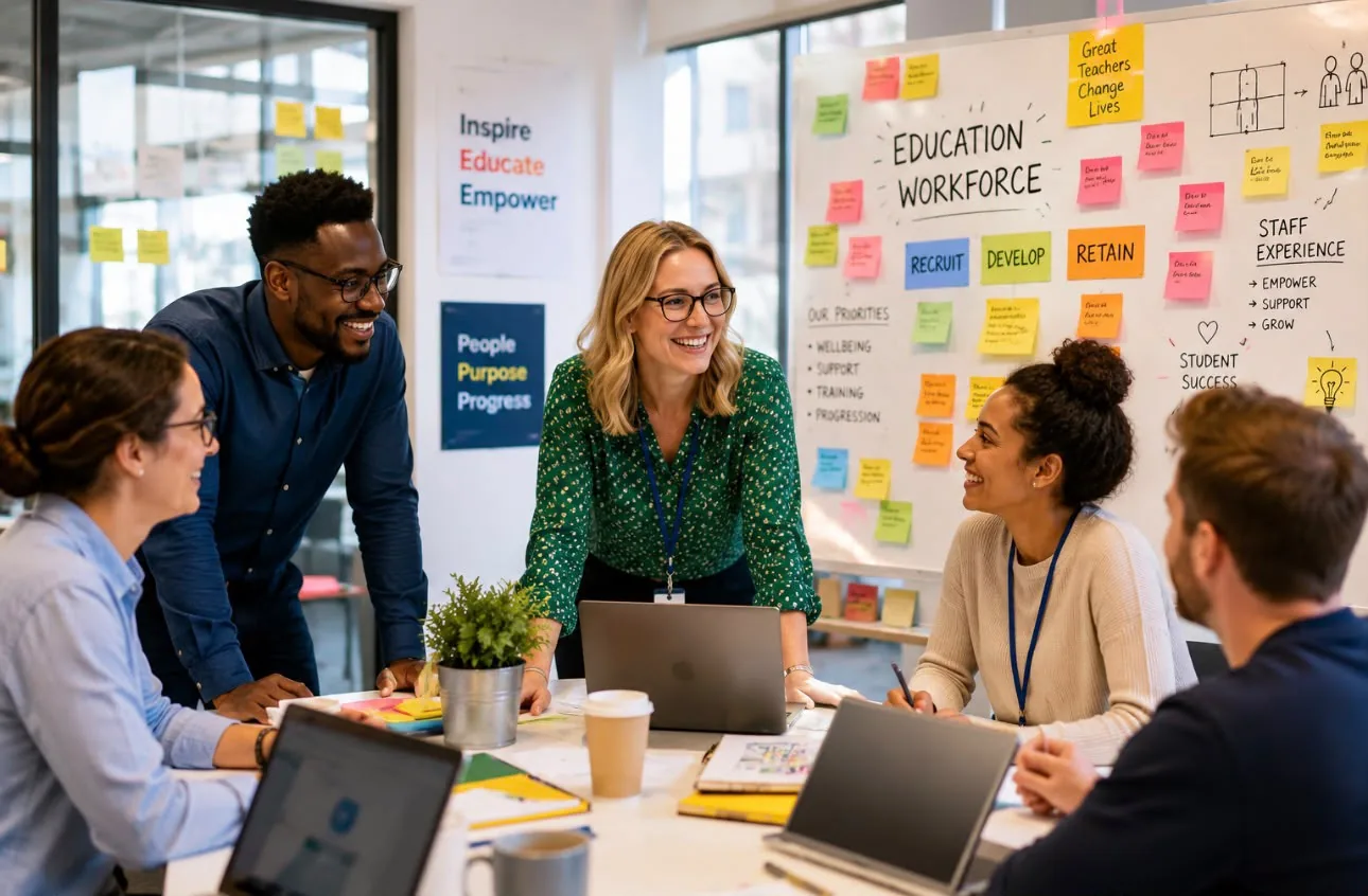 Education workforce supported by Nuvia Outsourcing
